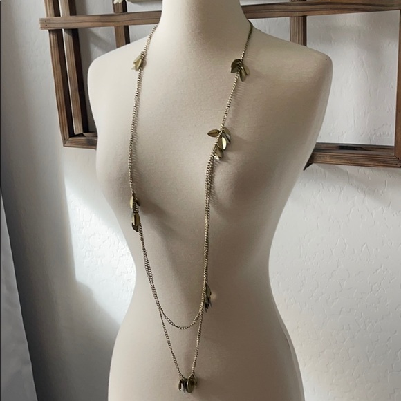 Laurel Spring Gold Colored adjustable 44” Necklace - Picture 6 of 9